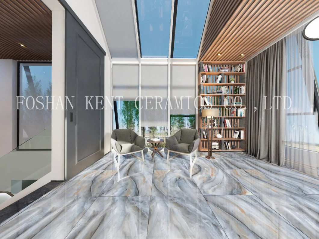 Big Size 750*1500mm Full Body Marble Mix- Corol Large Flooring Tiles