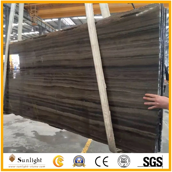 Natural Stone Seattle Brown Serpeggiante Wooden Marble for Slabs, Tiles, Kitchen Tops
