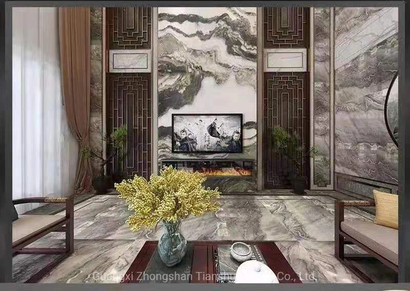 Grey Marble Tiles and Slabs Price Luxury Building Material for Home and Hotel Decoration