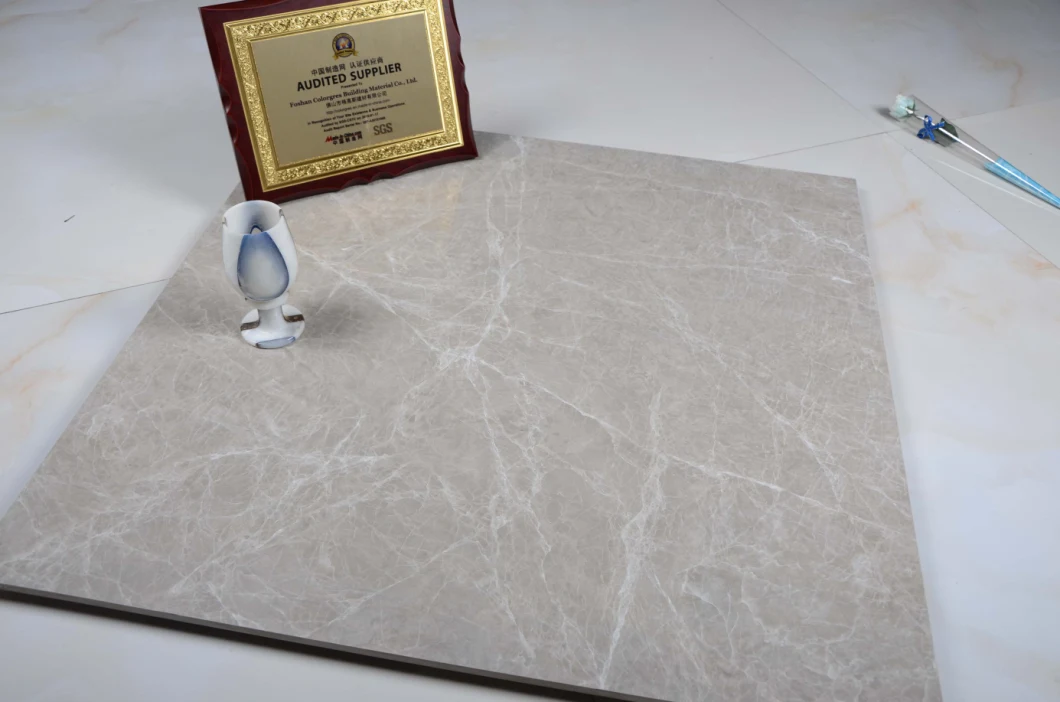 800X800mm, Full Glazed Polished Porcelain Floor Tile, Building Material, Marble Copy Ceramic Floor Tile H8023