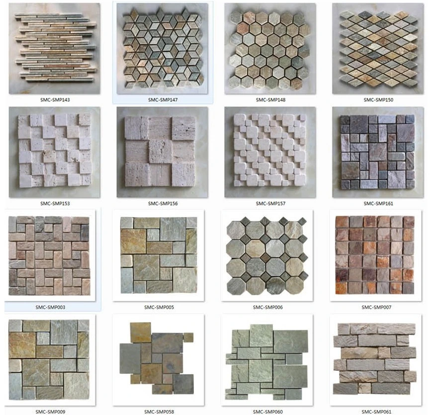 New Design Strip Marble Mosaic Tile for Floor and Wall