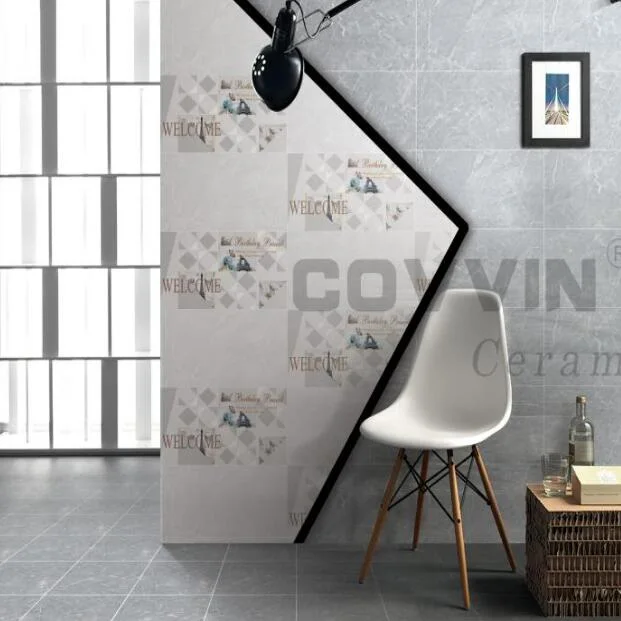 Non-Slip Marble Ceramic Wall and Floor Tiles for Kitchen Bathroom Decoration