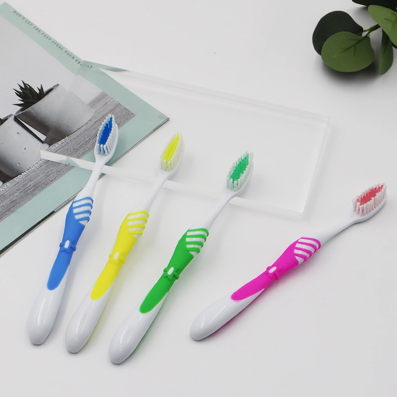 portable Soft Bristles Large Head Antislip Handle Toothbrush/Custom Logo Toothbrush