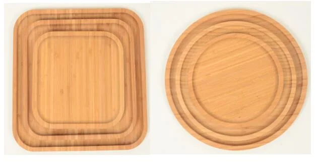 Bamboo Tray and Bamboo Service Plate From Bamboo Factory in China at Good Price