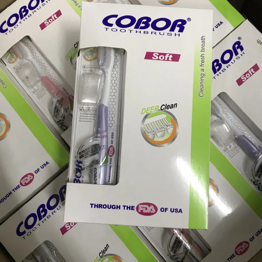 High Density Bristles Clean Teeth in All Directions High Quality Bristles + Comfortable Soft Gum Toothbrush