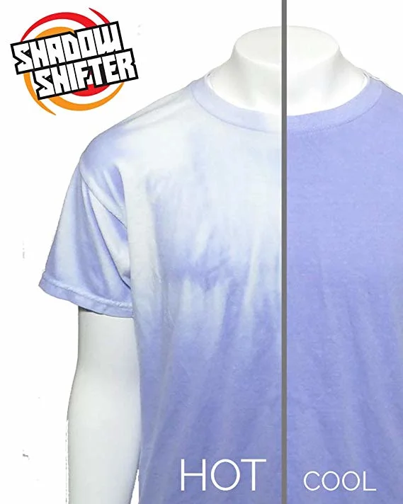 Wholesale Men Heat Reactive Color Changing Smartwear Color Shifting Tshirt