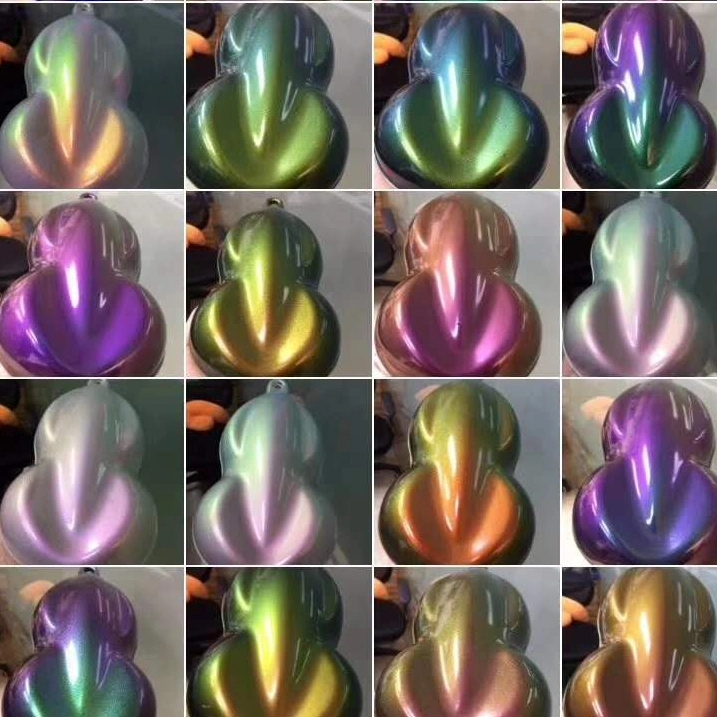 Muti-Color Good Effect Color Changing Optical Chameleon Pigment