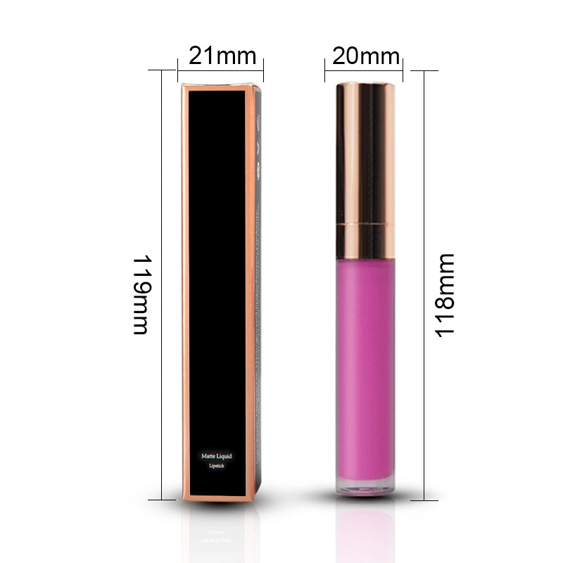 Private Label Cosmetic Lipgloss Vendor Matte Cruelty Free Liquid Lipstick