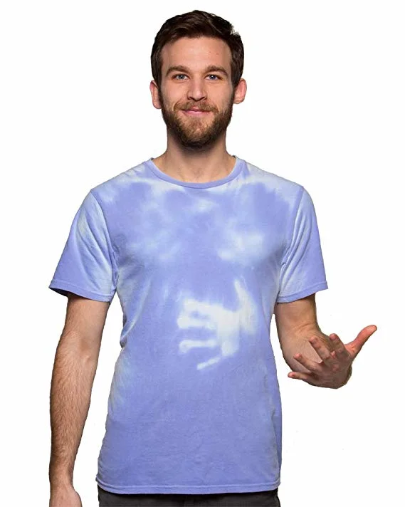 Wholesale Men Heat Reactive Color Changing Smartwear Color Shifting Tshirt