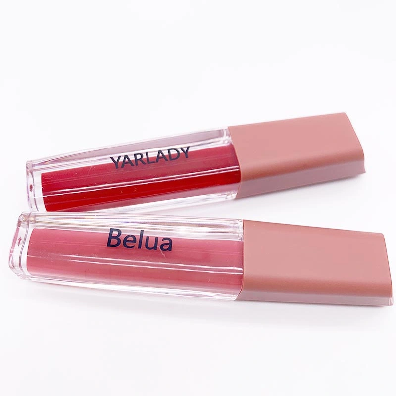 Cruelty Free Shimmer Liquid Lip Gloss Custom Logo Shiny Glitter Clear Lipgloss