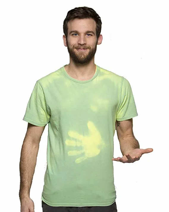 Wholesale Men Heat Reactive Color Changing Smartwear Color Shifting Tshirt