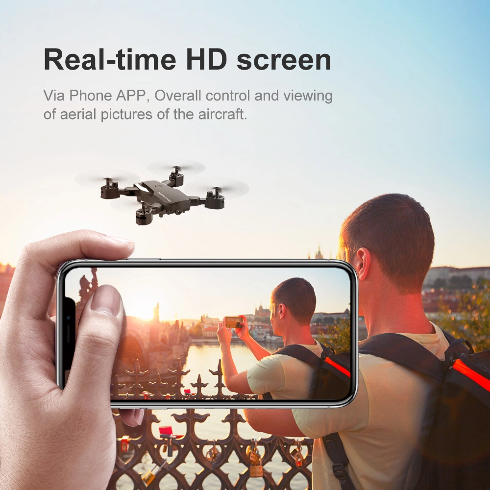 Drone HD Aerial Camera Drone Dual WiFi Headless Mode Helicopter