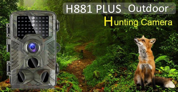 Trail Camera 4K 20MP Hunting Camera Wildlife Game Camera