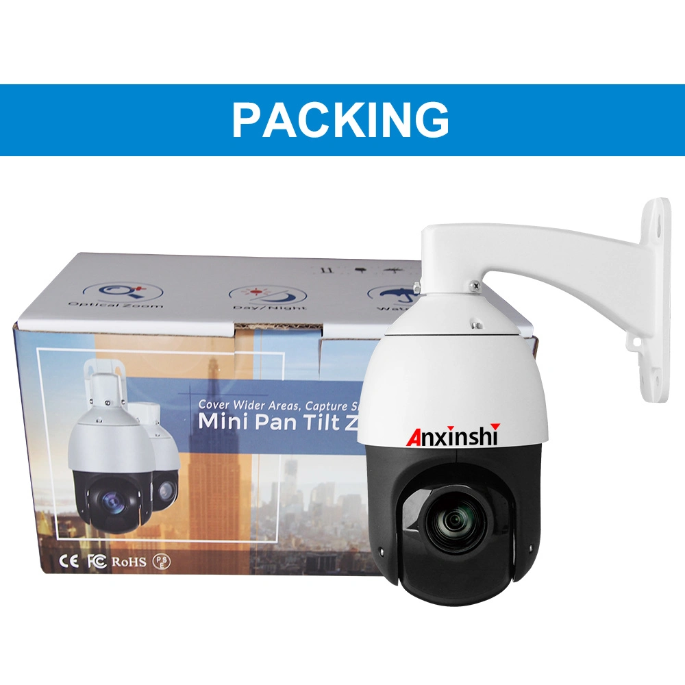 5MP IR 100m Night Version Poe IP PTZ Camera