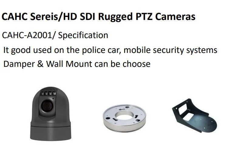 CCTV Mobile Security IP Camera System Anolog PTZ HD SDI Camera