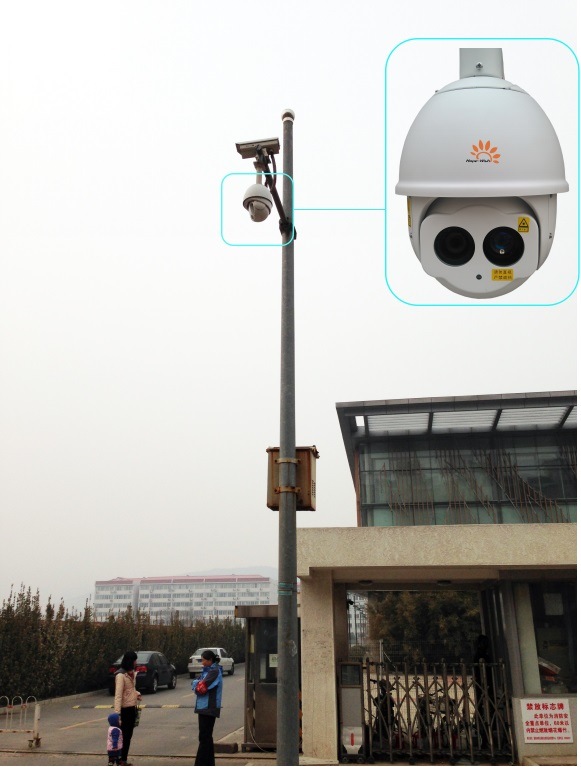 Security CCTV Web IP Thermal Camera with RS485 Format