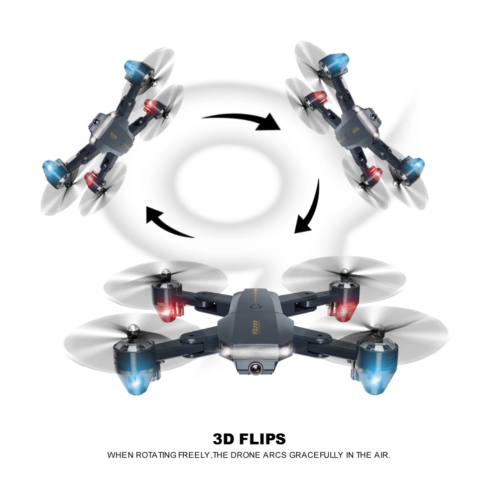 Aerial Camera 2.4G Drop-Resistant Air Pressure Fixed Height Network Red Explosion Folding Drone