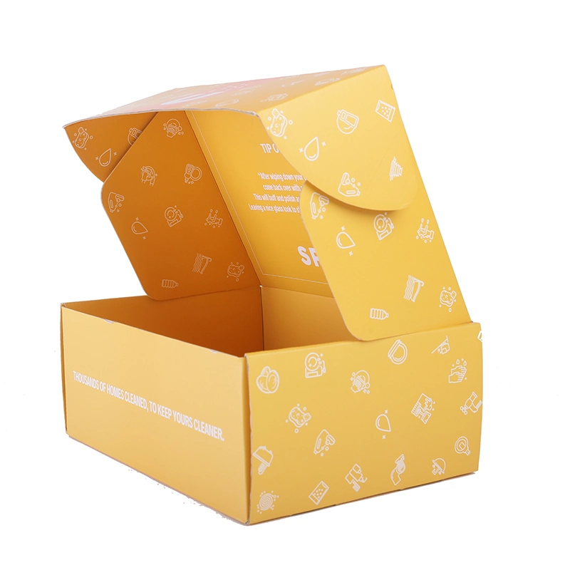 Packaging Boxes Pink Printing Colored Corrugated Paper Shipping Mailer Box