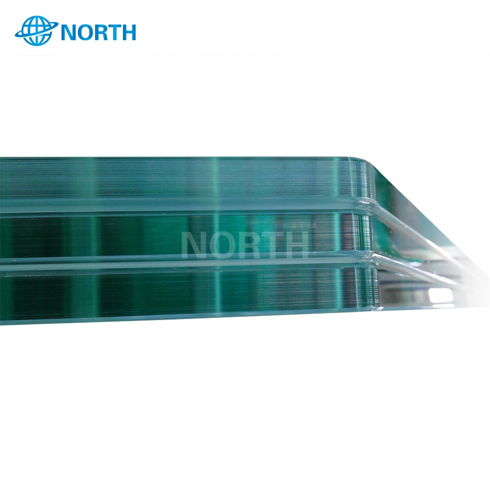 12mm+1.78mm Sgp+12mm Glass Clear Tempered Laminated Glass, Stair Case Crystal Glass