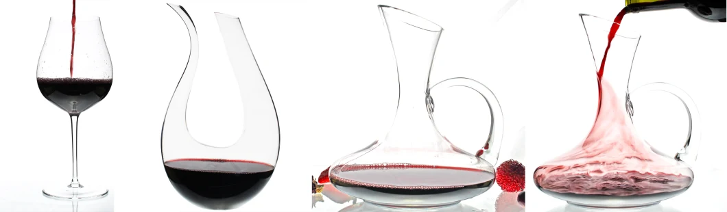 2 Piece Set Crystal Large Wide Glass Wine Goblet 700ml