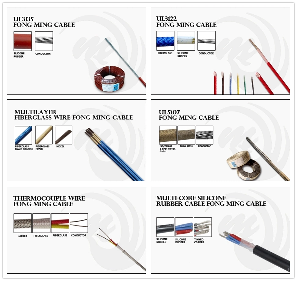 UL1332 1180 300V 200c Fluoroplastic FEP Insulated Heating Wire