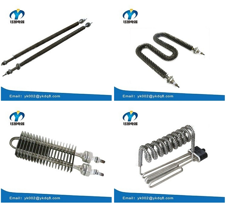 Electric Heating Element Industrial Air Coil Finned Tubular Heater