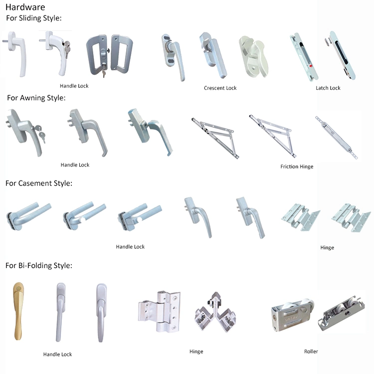 Manufacturer Price High Quality Good Sound Heat Insulation Performance Tilt&Turn Window