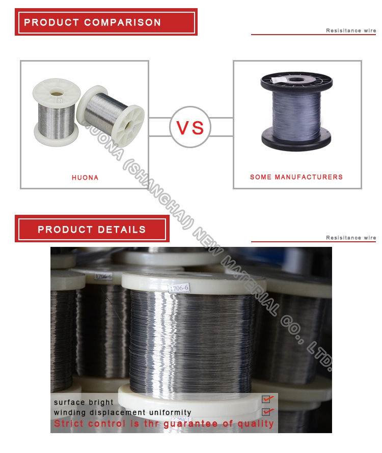 Alloy C Nicr 60/15 Stranded Heating Resistance Wire for Electric Heater