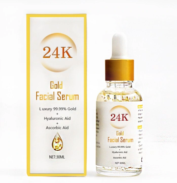 24K Rose Gold Skin Care Vitamin C Whitening Serum Moisturizing Face Serum