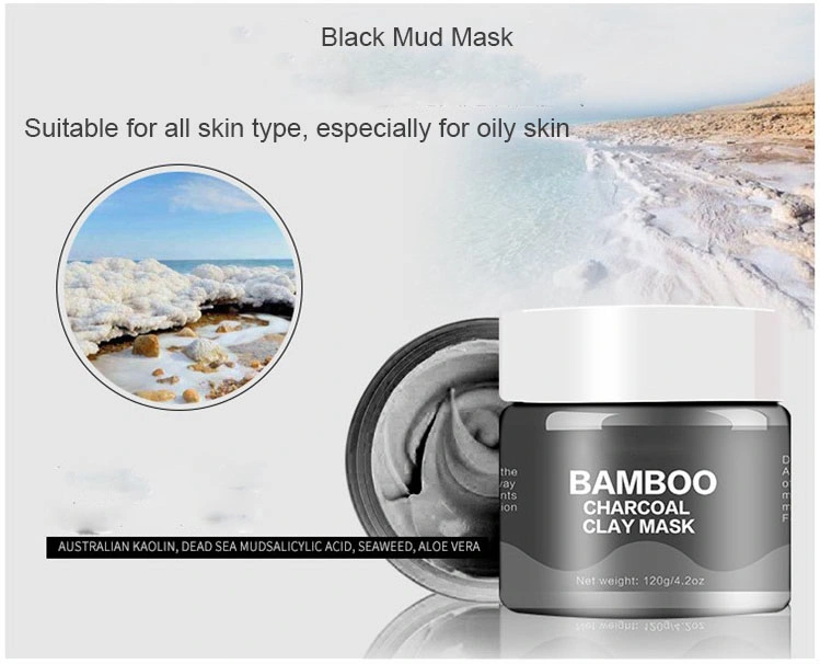 OEM Beauty Products Anti Aging Acne Treatment Bentonite Mud Mask Natural Organic Turmeric Face Clay Mask