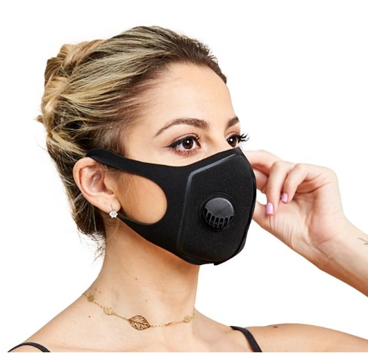 Custom Washable Anti Dust Black Mask