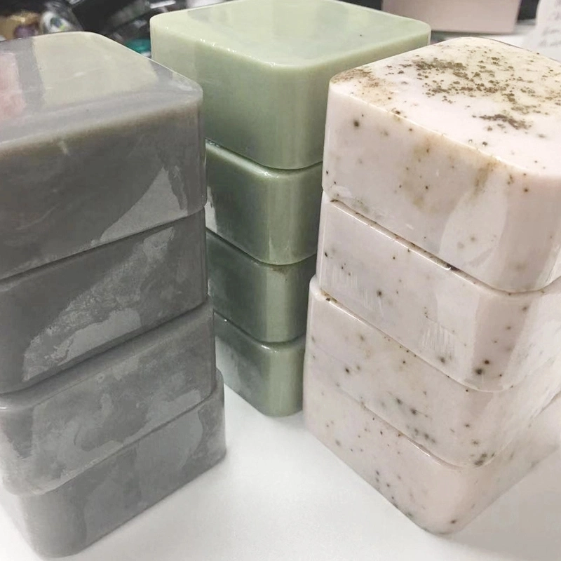 OEM Natural Cleansing Dead Sea Salt and Green Clay Soap