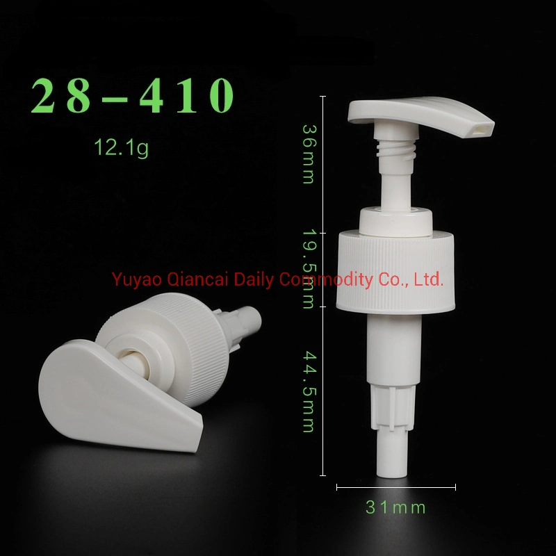 Screw Lotion Dispenser Pump 24mm 28mm Plastic Left-Right Lotion Pump for Shampoo Bottle Hand Wash