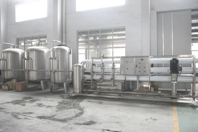 3t / H Pure Water Treatment Equipment with 100 Barrels / Hour 5 Gallons Filling Production Line