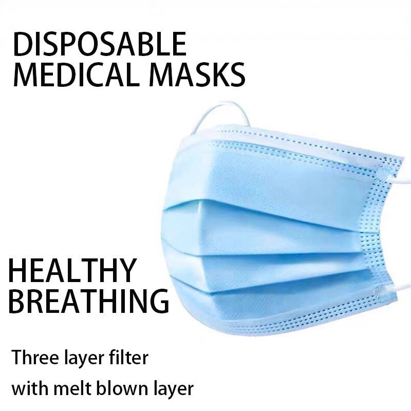 Disposable Medical Face Mask/Face Shield/Face Mask/Wholesale Face Mask/Type Iir