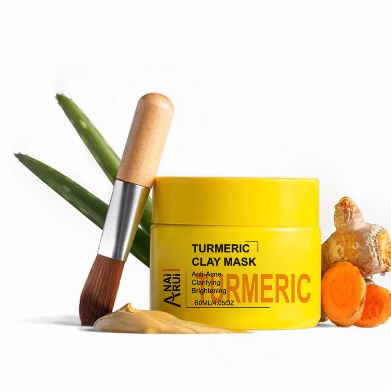 Facial Mask Vitamin C Clay Mask with Turmeric + Aloe Vera Mud Mask