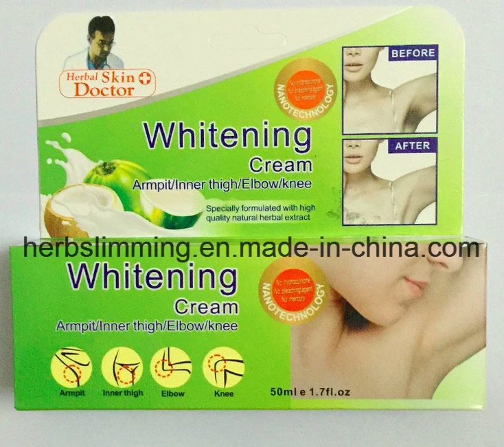 Aichun Whitening Body Cream for Armpit Weakens Melanin Skin Care Whitening Cream 50ml