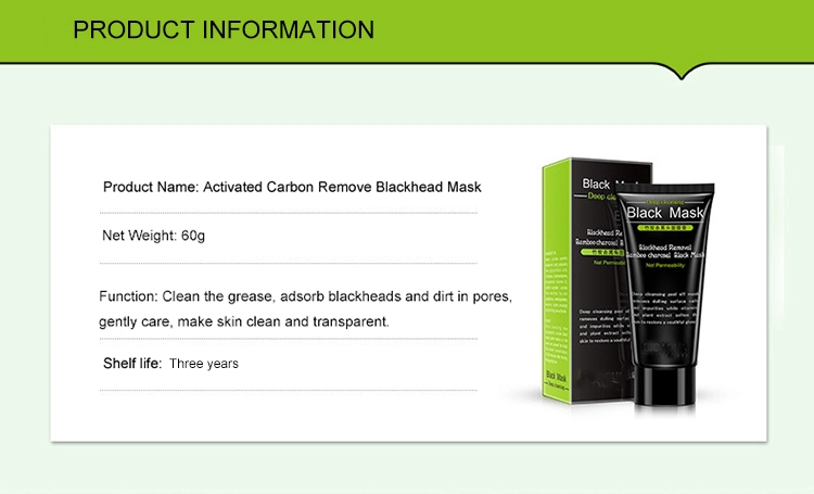 OEM Bamboo Charcoal Blackhead Removal Peel off Black Mask