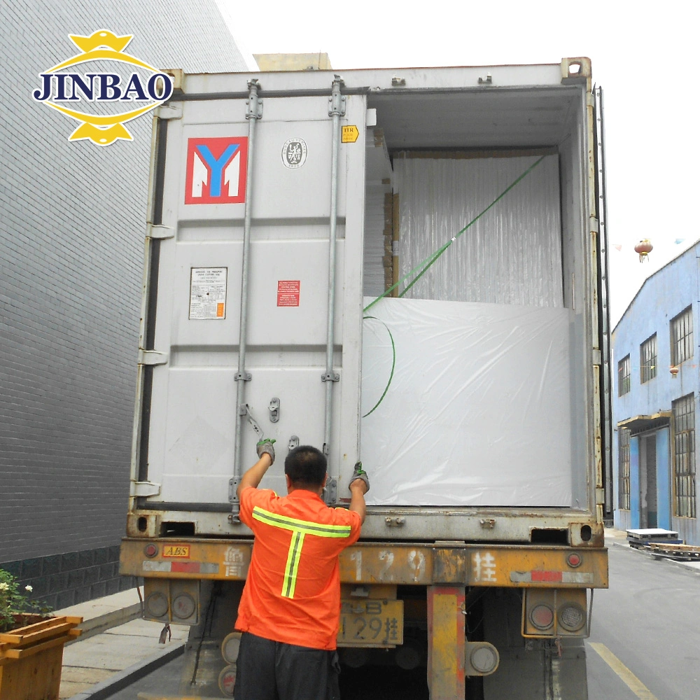 Jinbao PVC Board Sheet Rigid Forex Sheet 915X2000mm 1560X2000mm White PVC Foam for Kitchen Cabinet Board