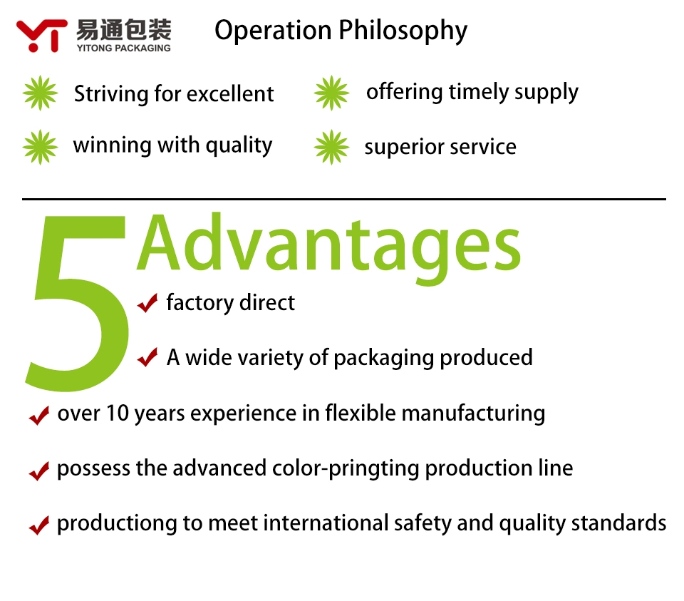 Plastic Roll Film Food Grade Roll Film with Customized Logo Printing