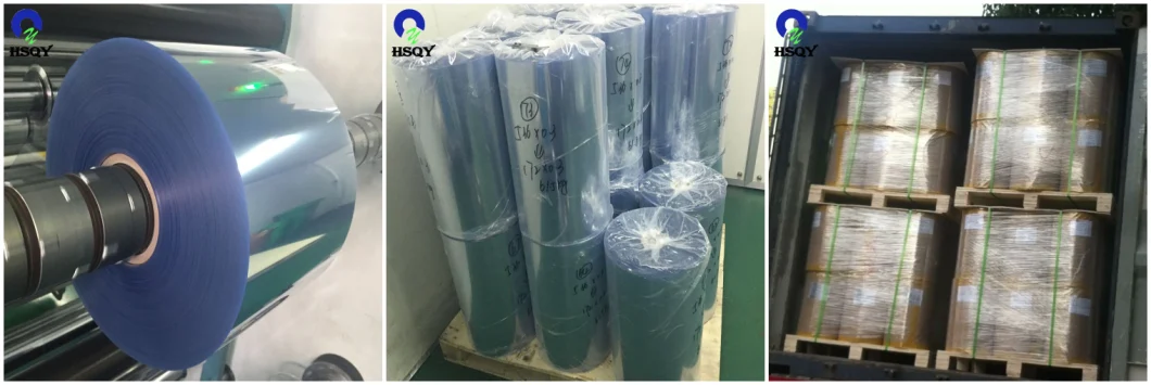 200mm PVC Blister Pack Film PVC Normal Blue Film
