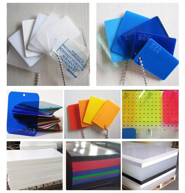 3mm High Glossy Clear Cast Crystal Acrylic Plastic Sheet/Board