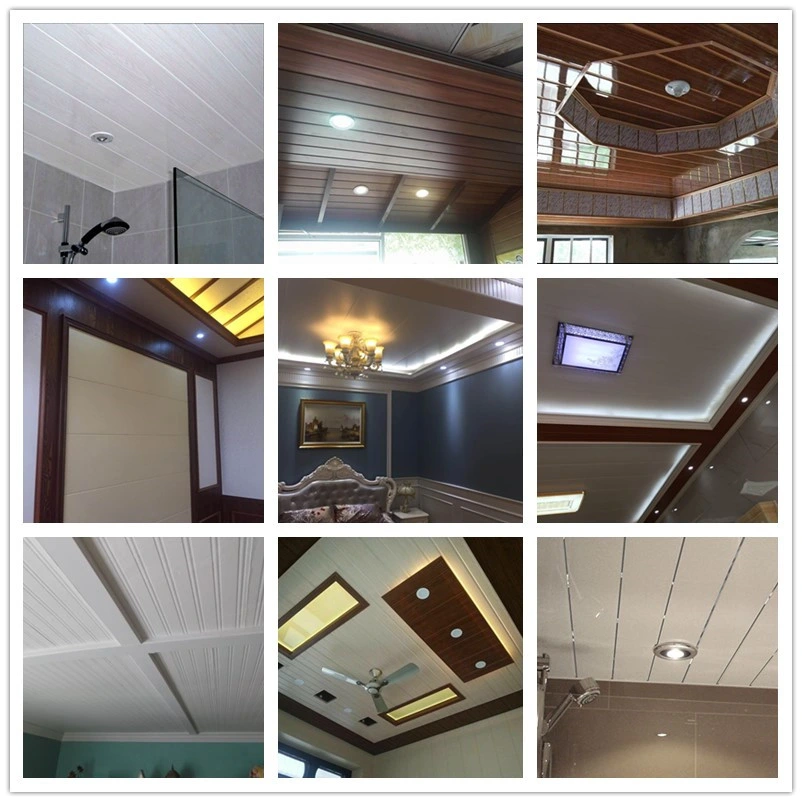 Different Designs Laminated Film PVC Decoration Panel Wall Panel and Ceiling Panel