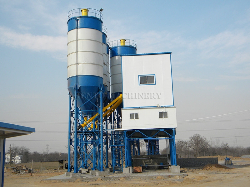 High Efficiency Low Cost Concrete Mixing Plant