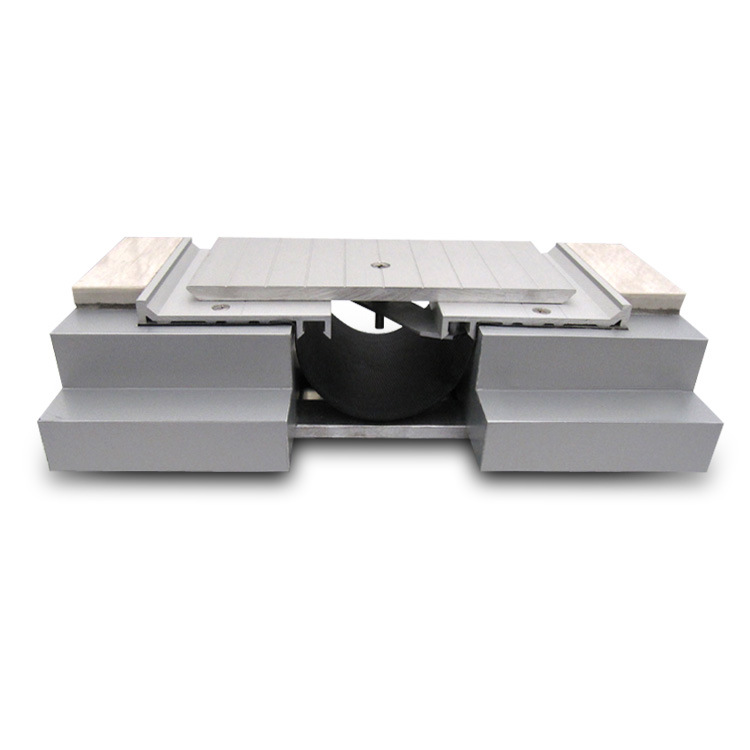 Heavy Duty Grooved Aluminum Expansion Joint Cover for Railway Station