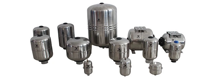 Stainless Steel HVAC Systems Expansion Tanks--10 Bar Rated