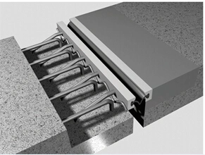 Single Gap Shaped Steel Expansion Joints for Bridge