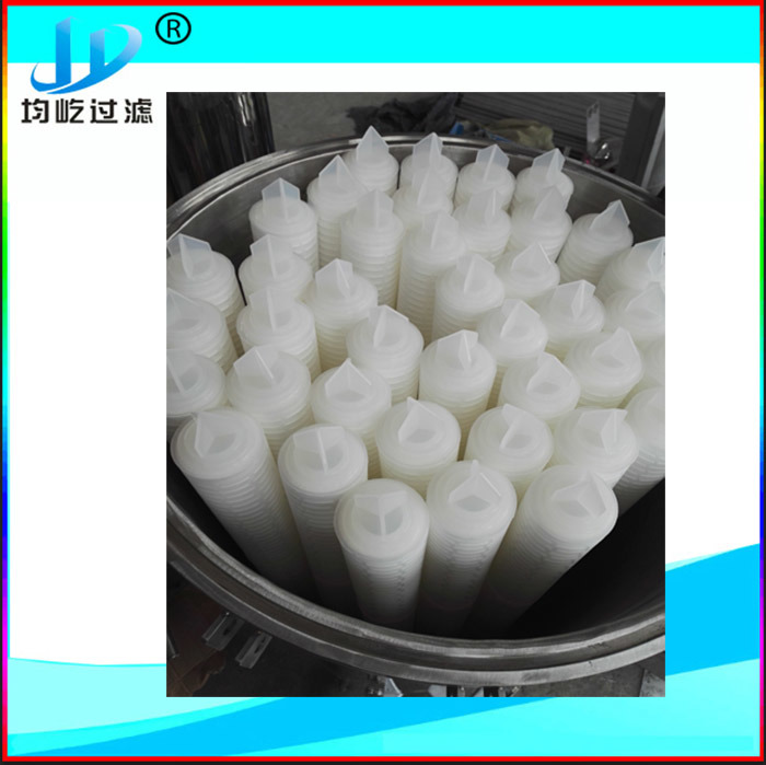 Beer Stainless Steel 2 Filter Stacks Sanitary Lenticular Filter Housing Cartridge