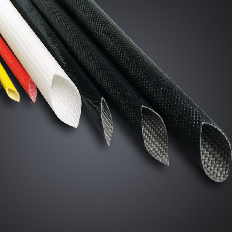 Fiberglass Cable Protector High Temperature Silicone Sleeve