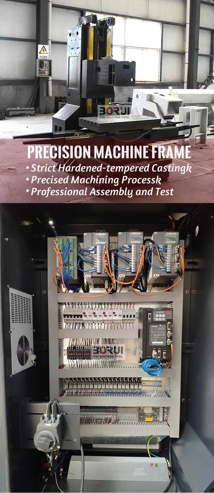 Vmc850 CNC Vmc Machines Manufacturer Fanuc System Vmc Machine Price